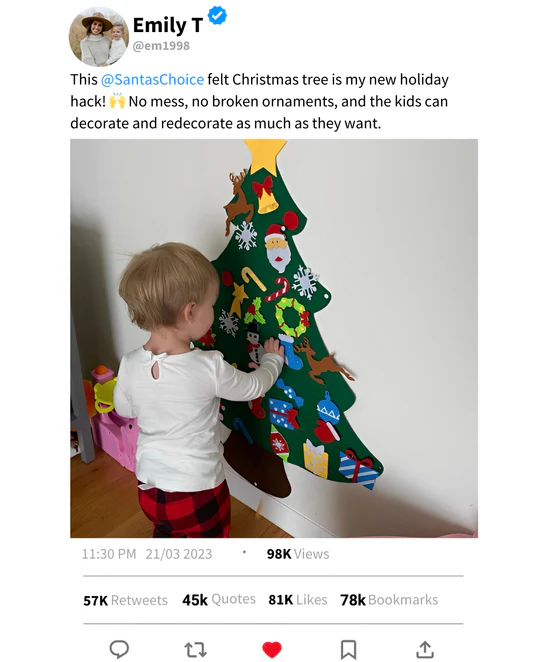 Felt Christmas Tree