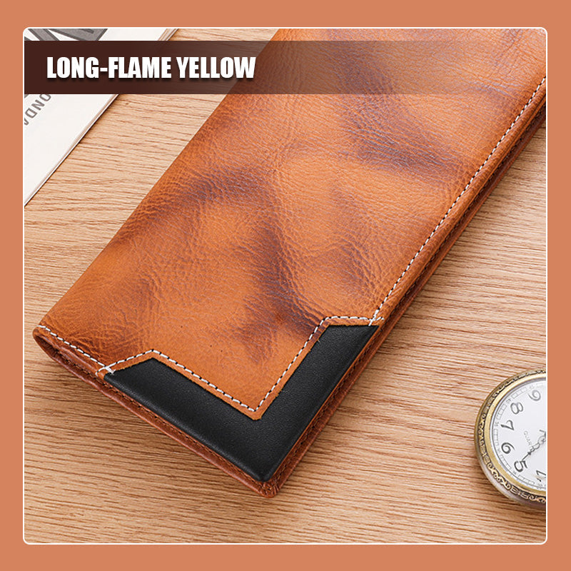 Genuine Leather Rfid Anti-theft Wallet