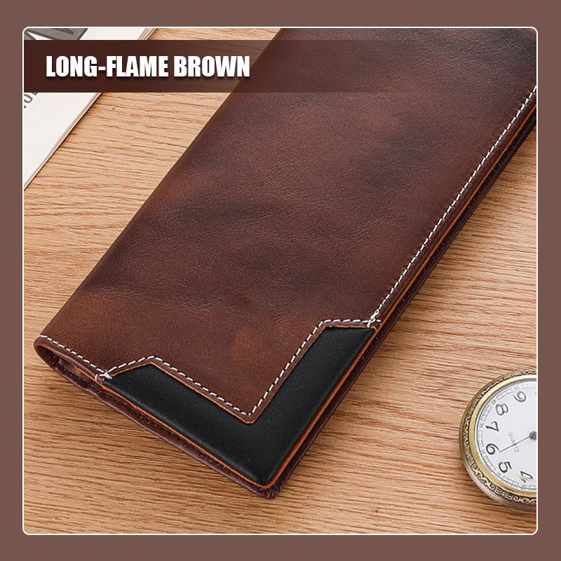 Genuine Leather Rfid Anti-theft Wallet