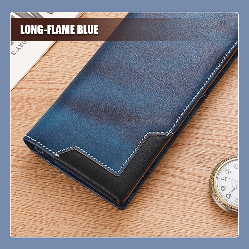 Genuine Leather Rfid Anti-theft Wallet