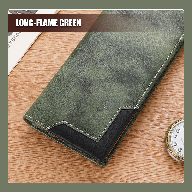 Genuine Leather Rfid Anti-theft Wallet