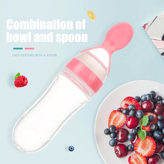 Suction Cup Rice Cereal Bottle