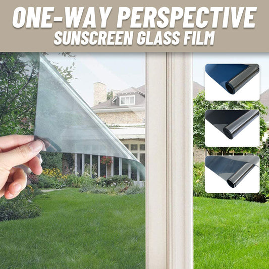 One-Way Perspective Sunscreen Glass Film