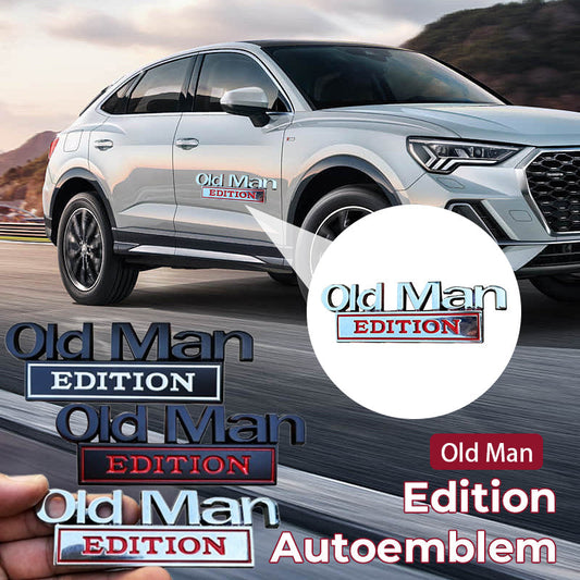 🚗 Old Man Edition car emblem