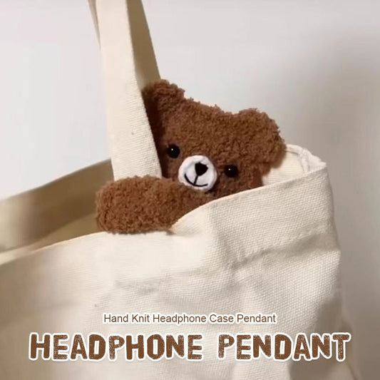 Hand-woven Headphone Case Pendant