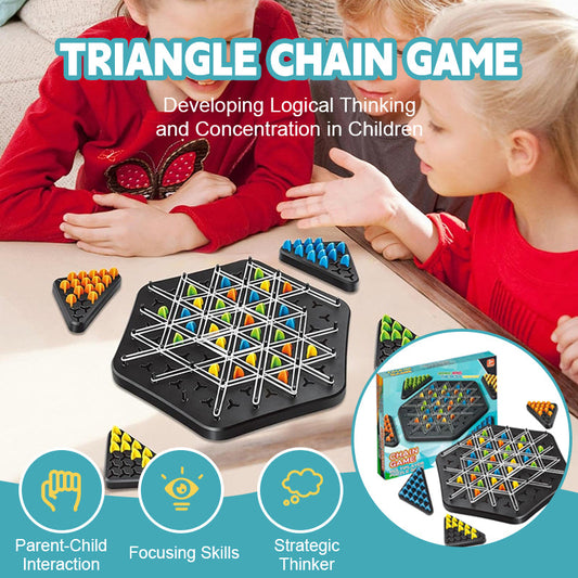 Triangle Chain Game
