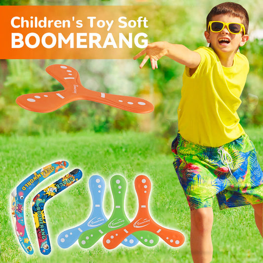 Children's Toy Soft Boomerang