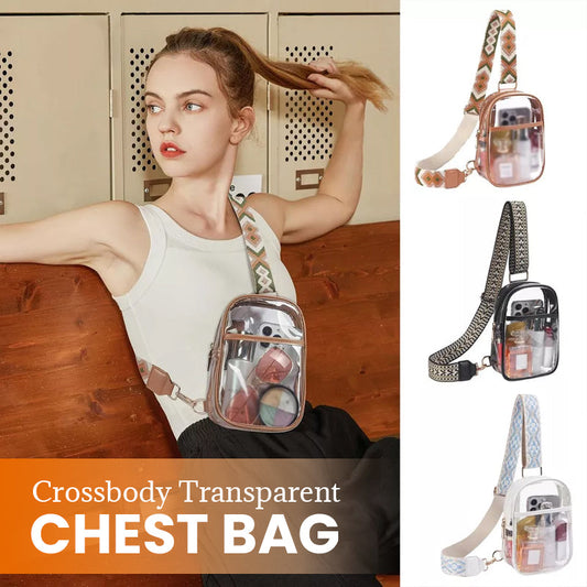 Crossbody Transparent Chest Bag