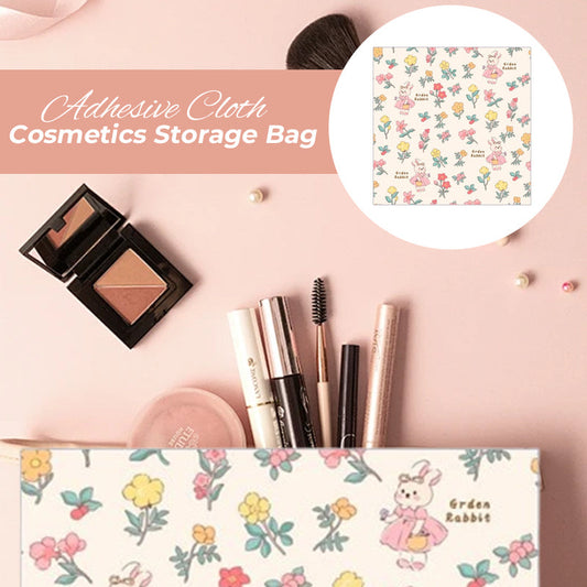 Adhesive Cloth Cosmetics Storage Bag
