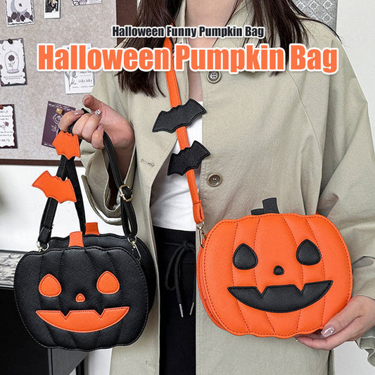 Halloween Funny Pumpkin Bag