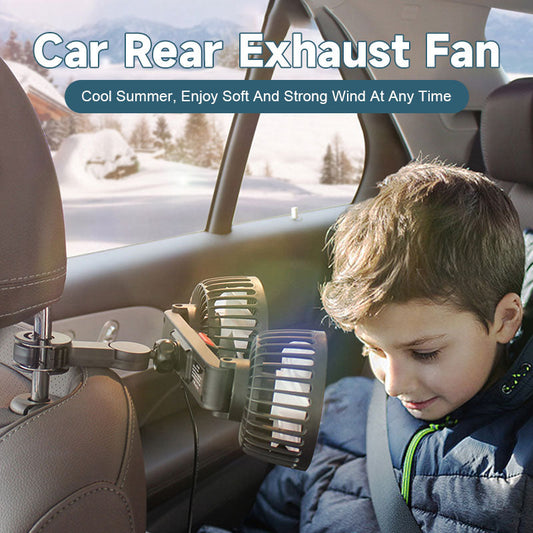 Car Rear Exhaust Fan