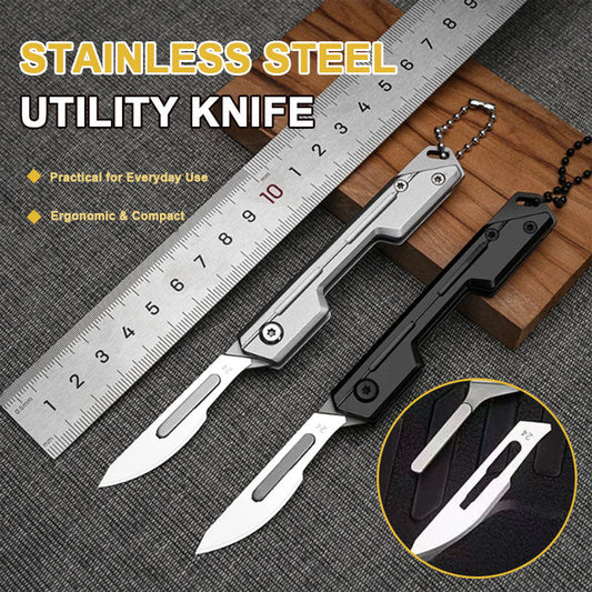 Universal knife made of stainless steel