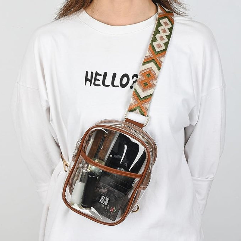 Crossbody Transparent Chest Bag
