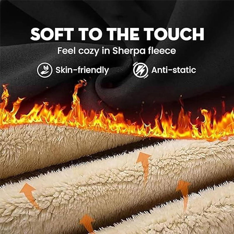 Thickened  Cotton Trousers For Autumn And Winter