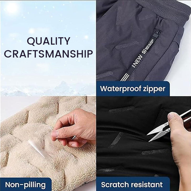 Thickened  Cotton Trousers For Autumn And Winter