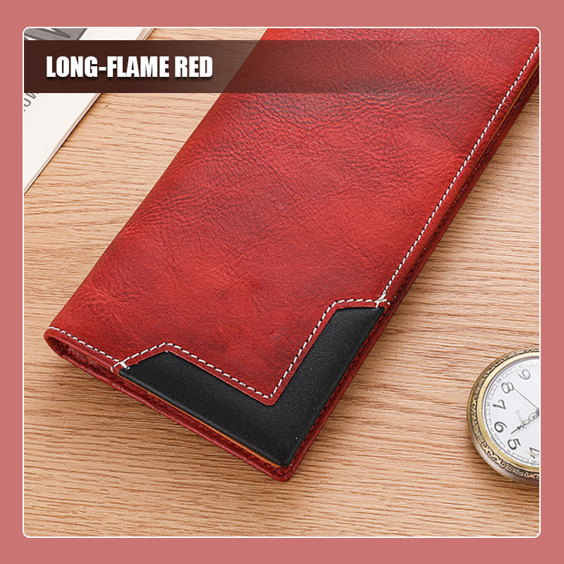 Genuine Leather Rfid Anti-theft Wallet